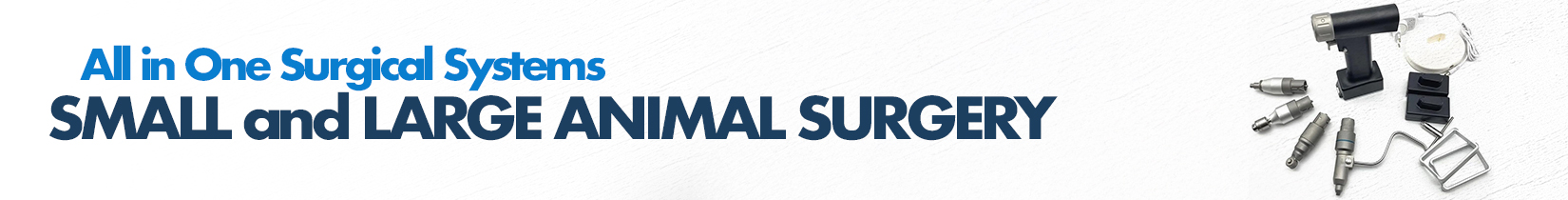 All-in-one surgical systems for small and large animal surgery