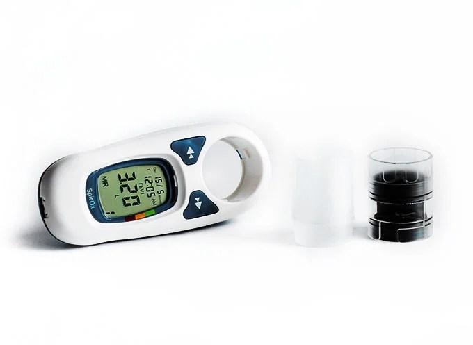 Pocket Spirometer with PC Spirometry Reports, Lung Diagnosis