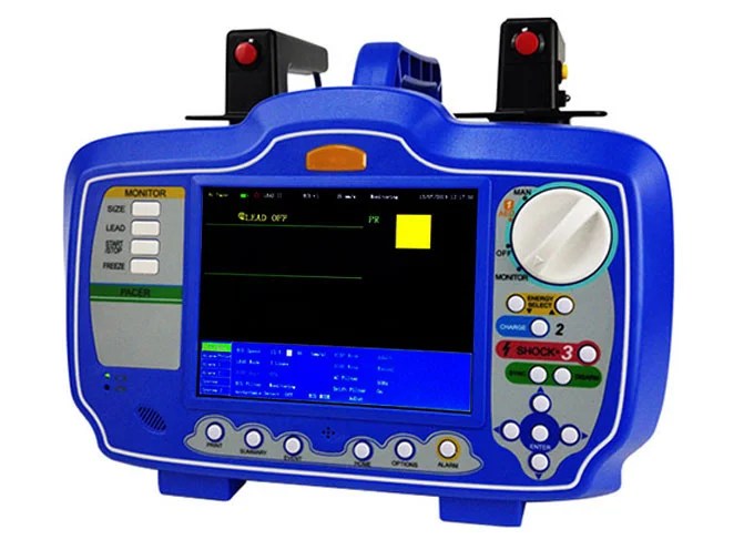 High Quality Defi Xpress Portable Defibrillator Monitor Biphasic and AED, Built-in Printer