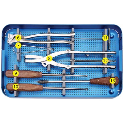 Pelvic Reconstruction Plate Instrument Set
