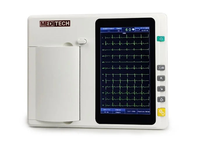 ECG Device 3 Channel ECG machine, Slim, Advanced and Light Weight EKG-6A