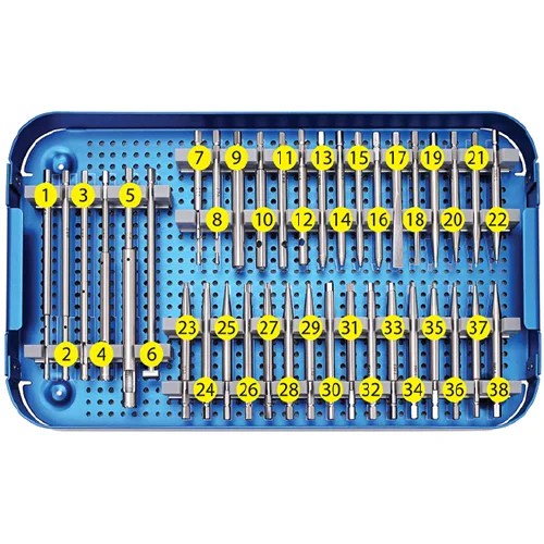 Surgical Screw Removal Instrument Set, Universal Orthopedic Screw Extraction