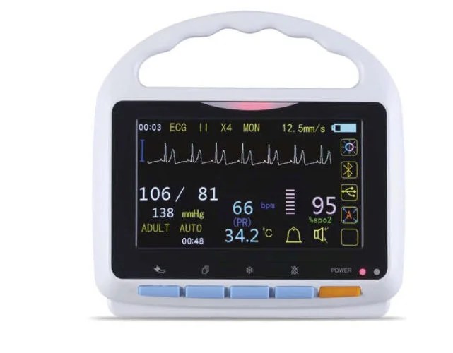 MD905 Veterinary Touch Screen Patient Monitor, 5.0 inch Color TFT Screen